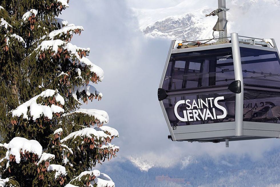 A ski lift