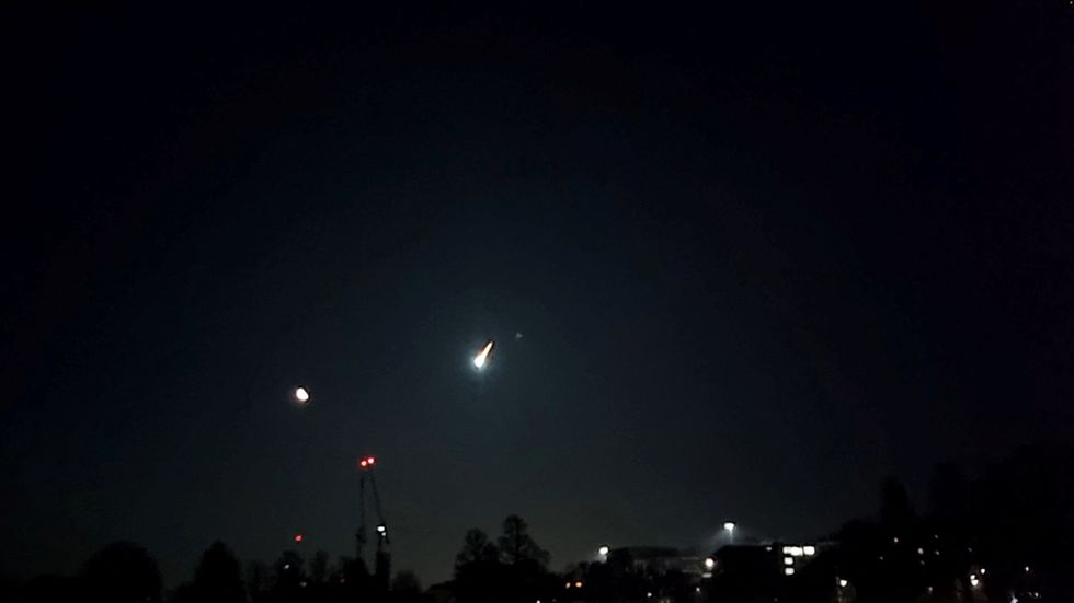 A small asteroid named Sar2667 was seen above the English Channel