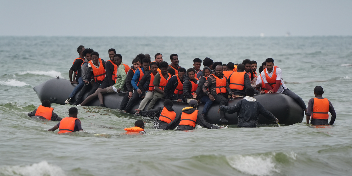 NextImg:Channel migrants unveil 'abusive' new tactic to escort them to British shores that leaves 'French hands tied'