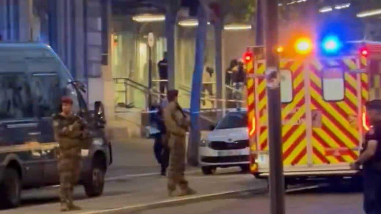 Patrolling soldier stabbed in horror attack at Paris train station just days before Olympics begin
