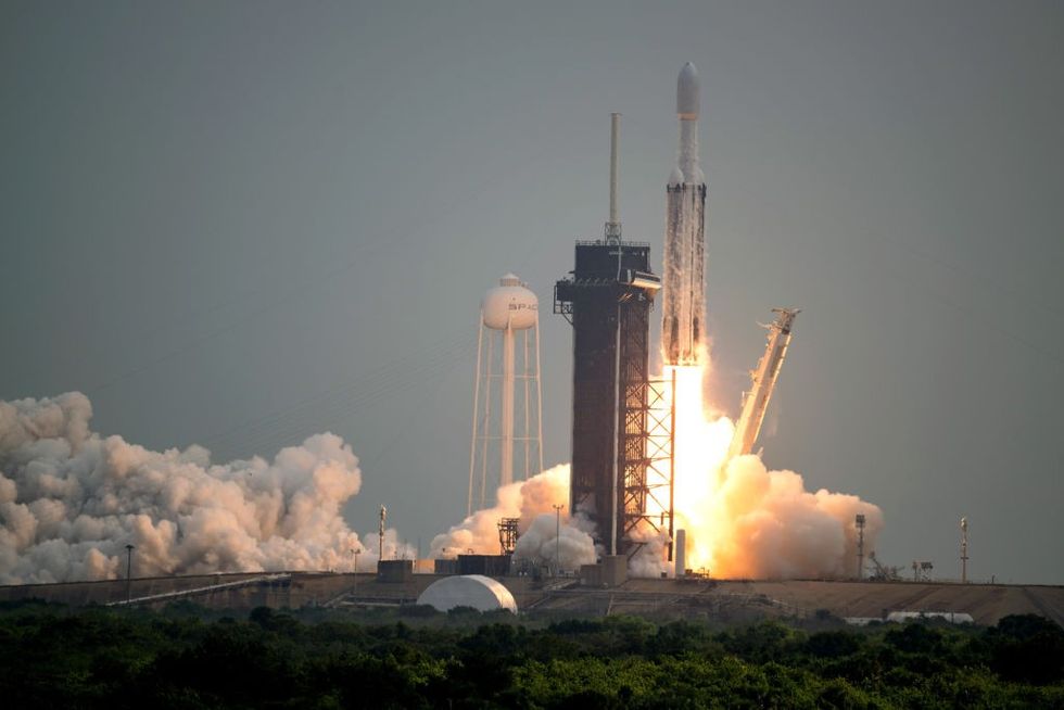A space launch