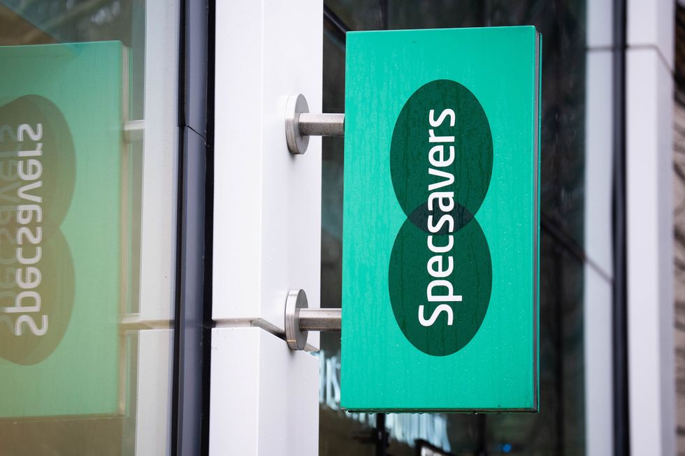 A Specsavers sign