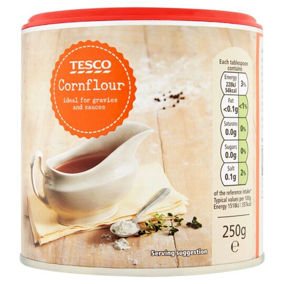 A spokesman from Tesco says cornflour has been discontinued.