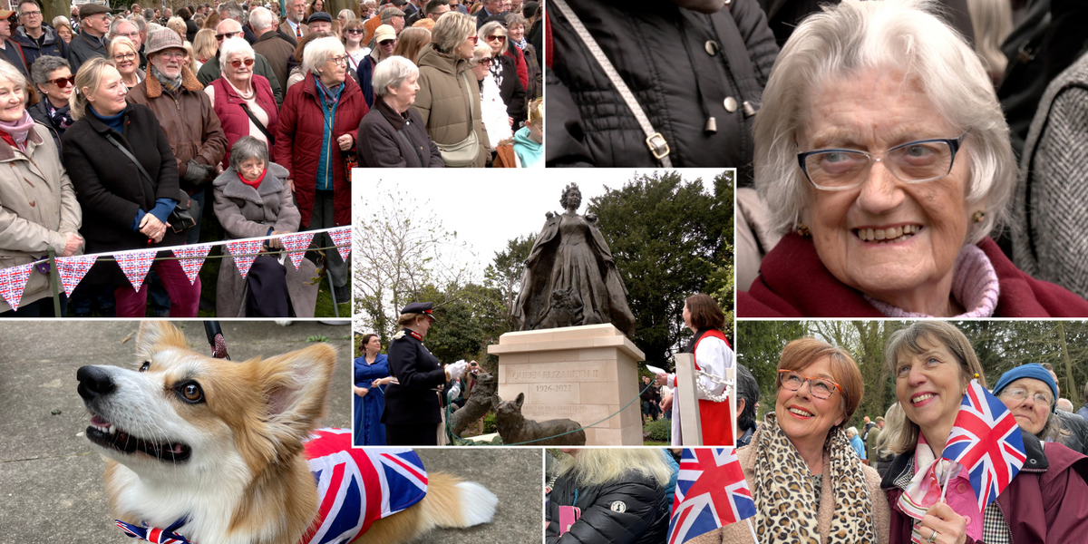 NextImg:Queen Elizabeth statue unveiled in Rutland is first since her death: 'We miss her!'