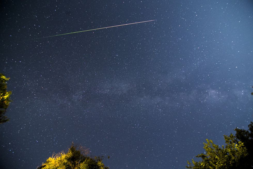 A stock image of a comet