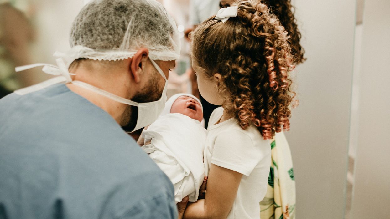 A stock image of a newborn child