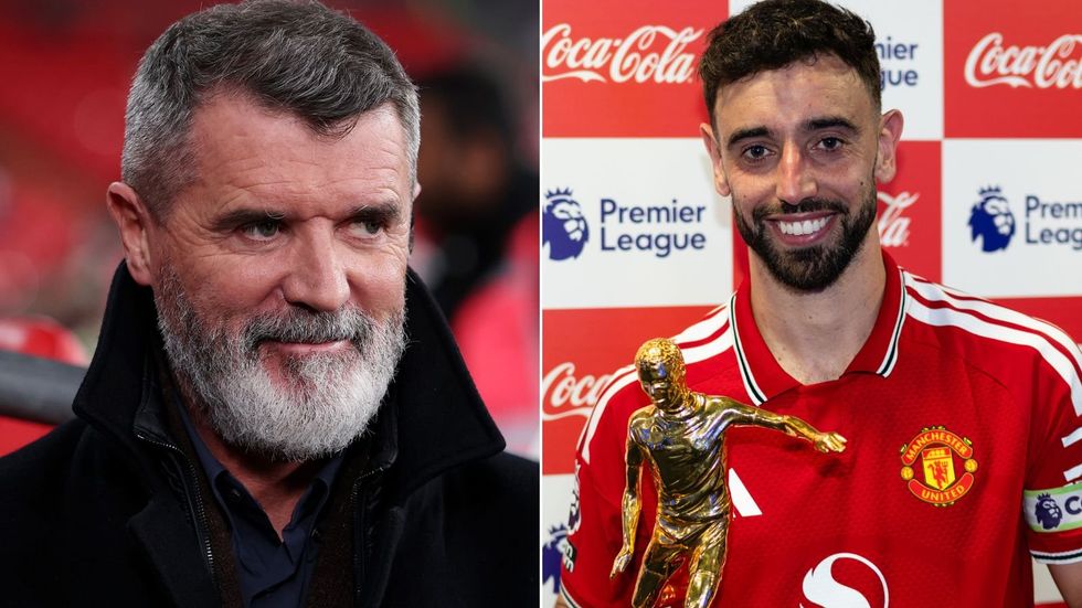 A storm is brewing between Bruno Fernandes and former Man Utd captain Roy Keane
