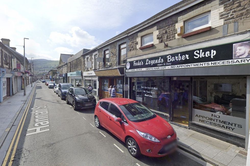 A street view from Porth