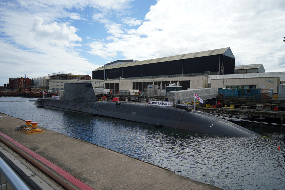A submarine