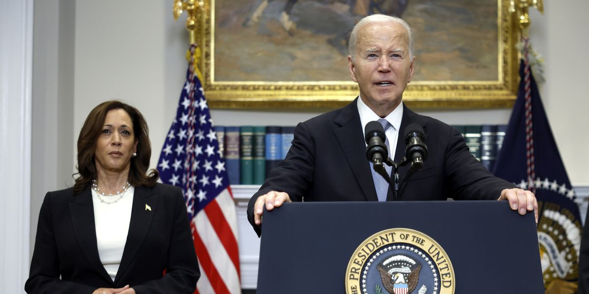 NextImg:Kamala Harris allies 'working behind scenes to position her as Biden's replacement' despite some Democrats not thinking she can beat Trump