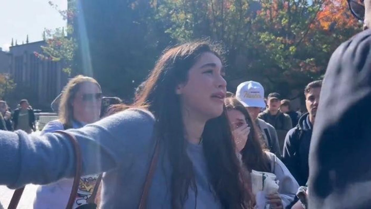 ‘They want us dead!’ Jewish student in tears as she confronts University of Washington over Palestine rally