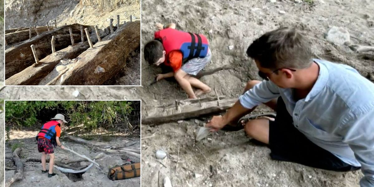 NextImg:Mysterious 200-year-old shipwreck discovered by child with metal detector on beach - 'Did not expect to find this!'
