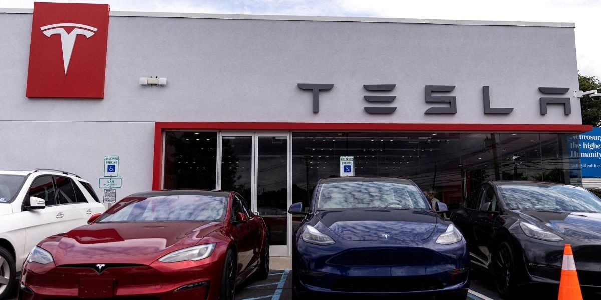 NextImg:Tesla used car prices sink to record low as drivers could buy an electric vehicle for under £20,000