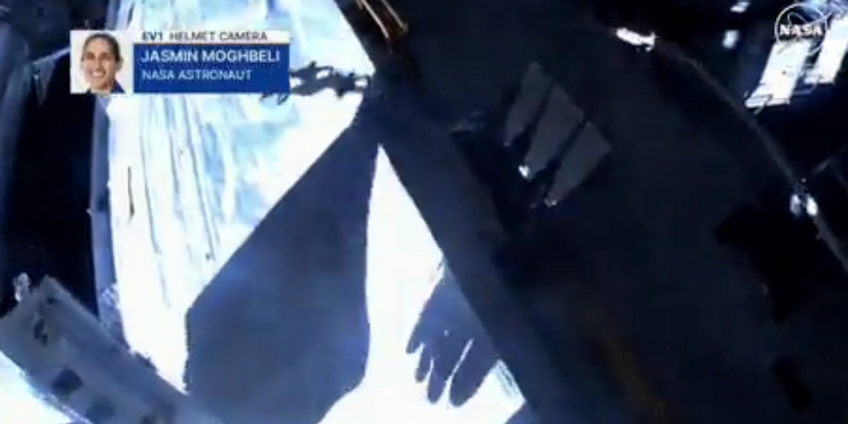 NextImg:Nasa astronauts make huge mistake while on spacewalk - and you may be able to spot it from Earth