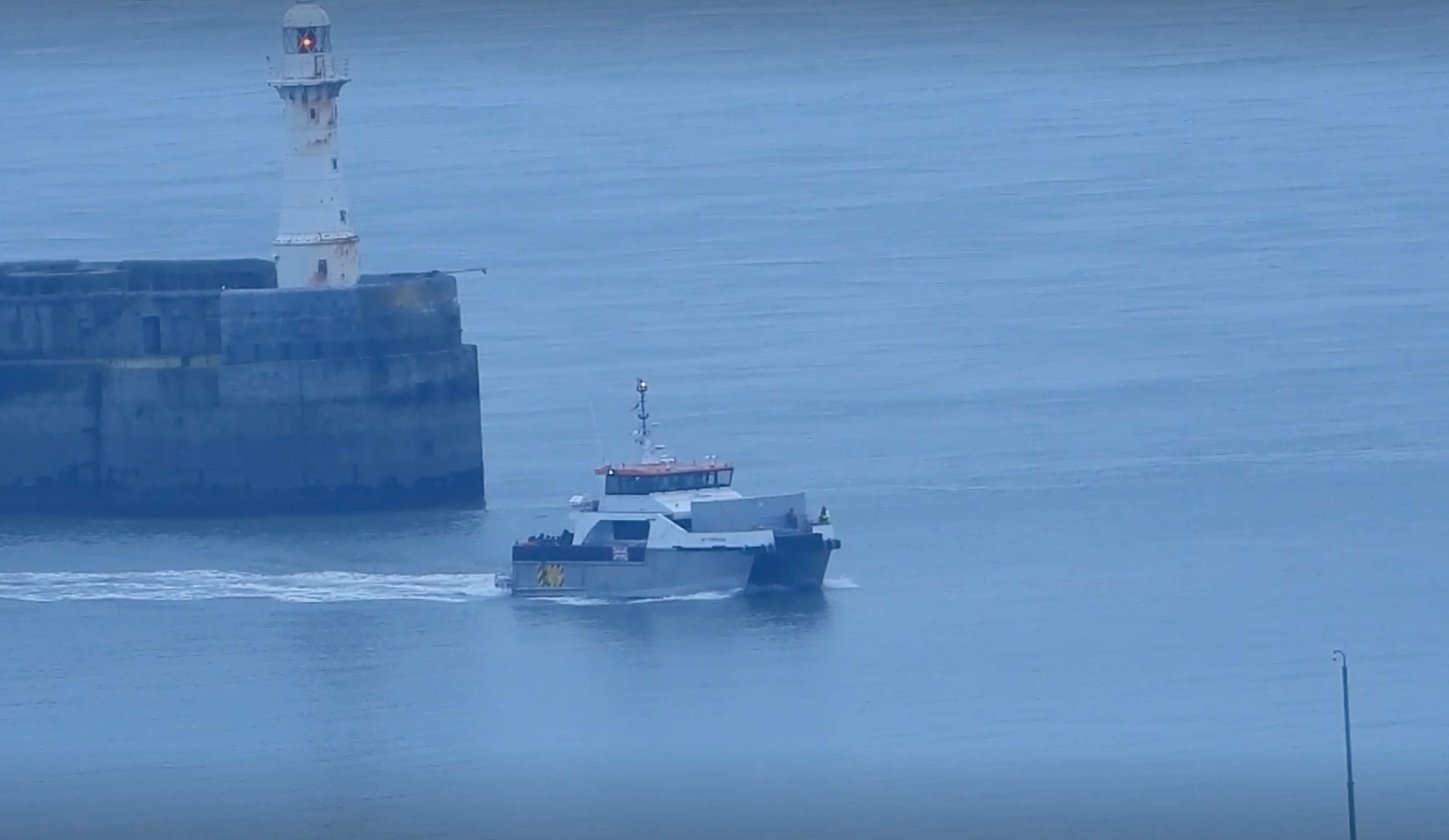 A total of nine migrants boats managed to make it into UK waters