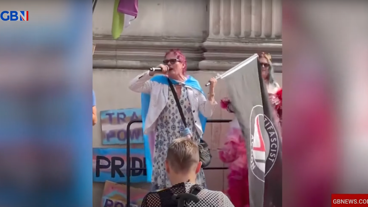 Trans Pride rally addressed by convicted attempted murderer who urged protesters to 'punch' women's right activists