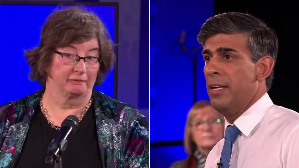 A trans voter questioned Rishi Sunak