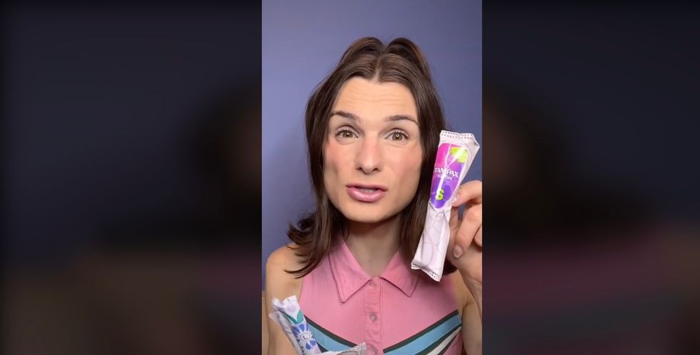A transgender reality star claims other trans women who endorse menstrual products is 'insulting' biological women