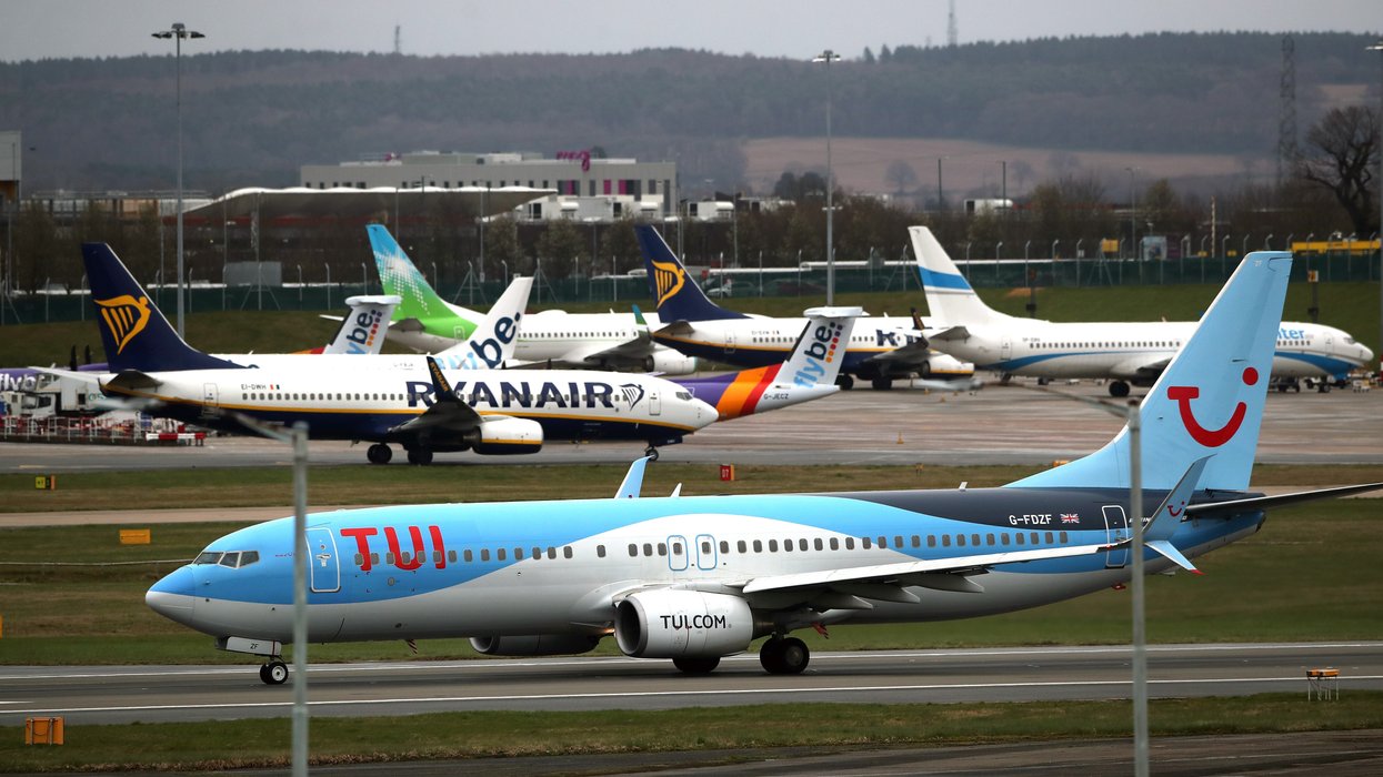 A TUI Flight in Birmingham