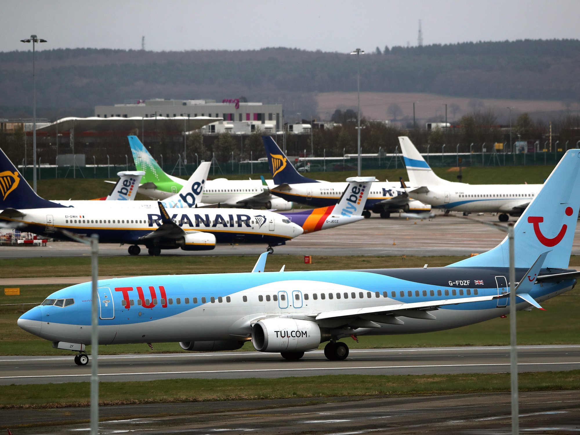 A TUI Flight in Birmingham