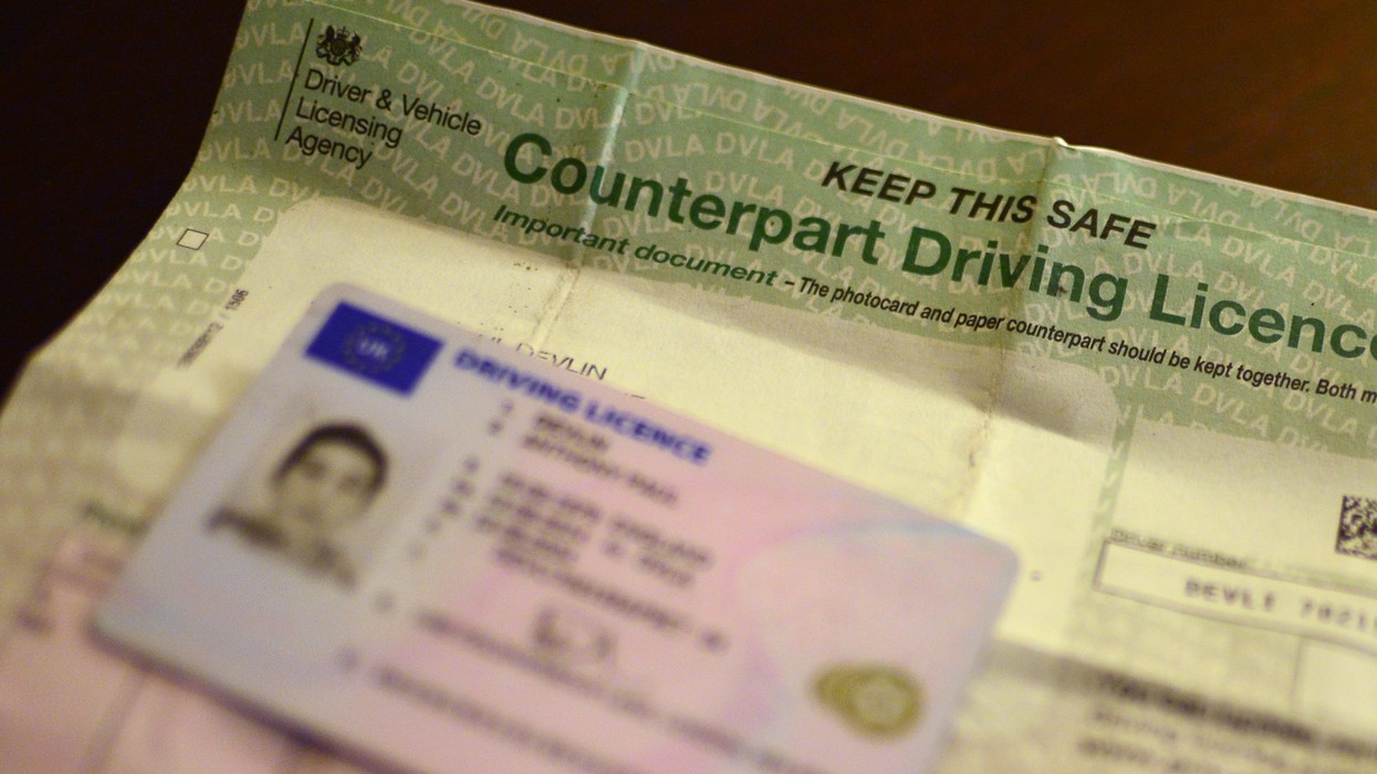 A UK driving licence
