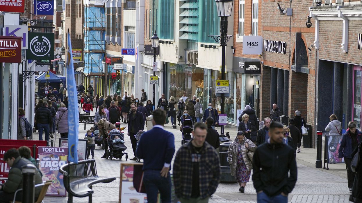 A UK high street