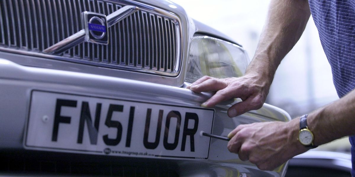 Britons fork out £289m on personalised number plates as demand surges Britons fork out £289m on personalised number plates as demand surges