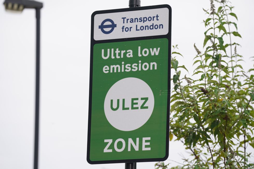 A Ulez sign