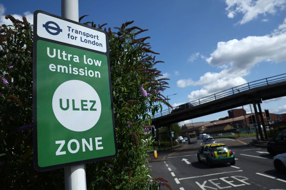 A Ulez sign