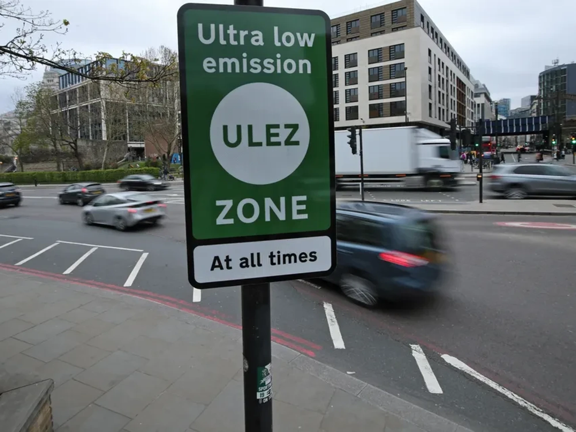 A Ulez sign