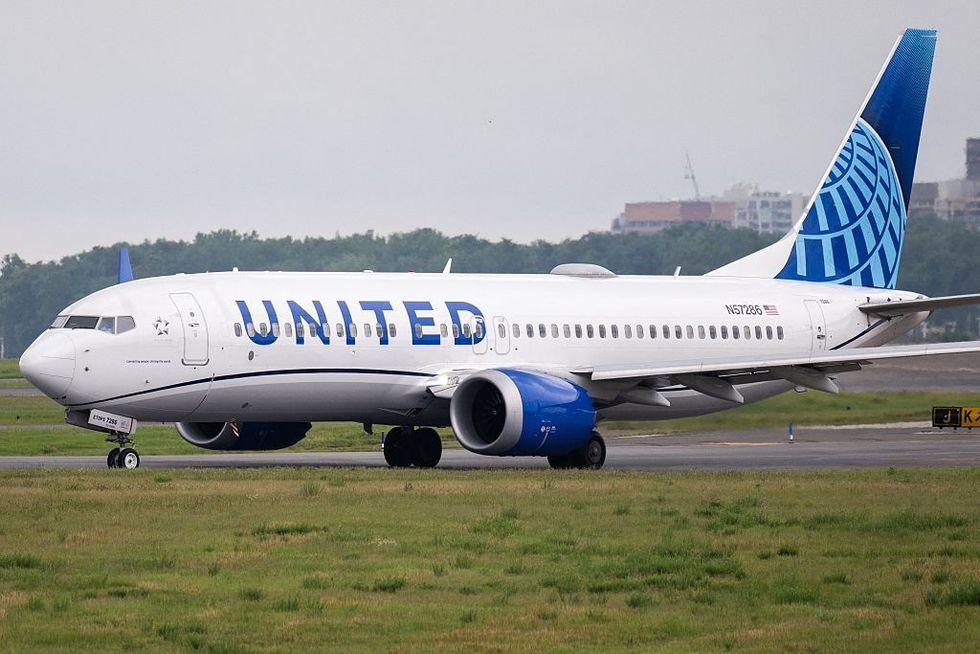 A United Airlines plane