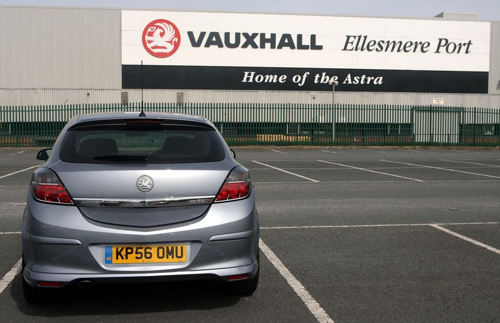 A Vauxhall Astra