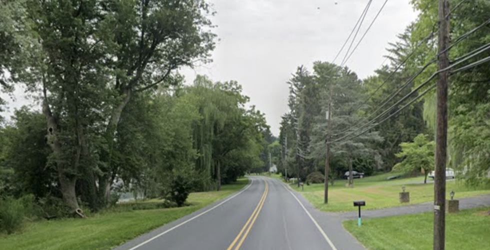A view down the road