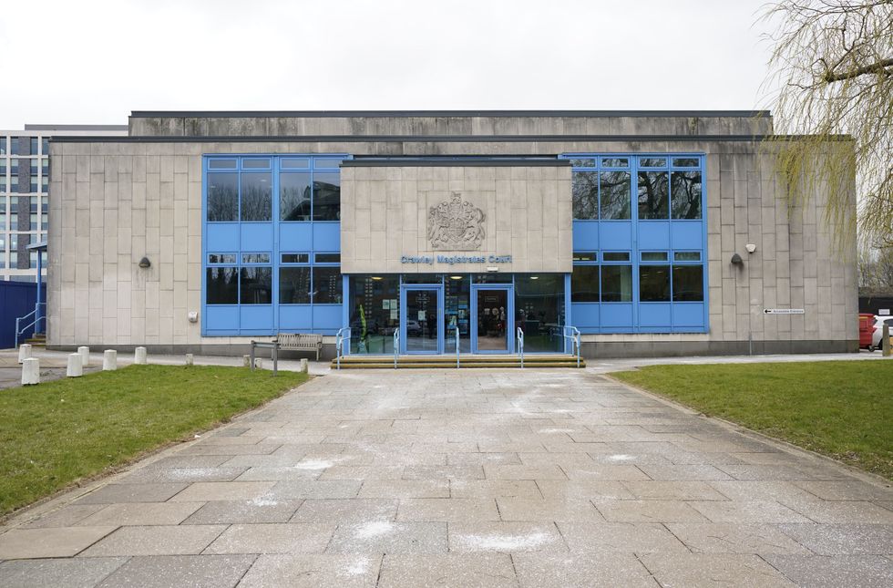 A view of Crawley Magistrates Court