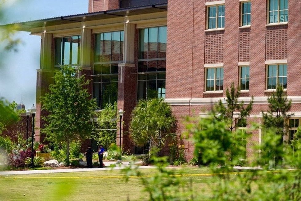 A view of Florida State University (FSU) campus after a mass shooting in Tallahassee, Florida,
