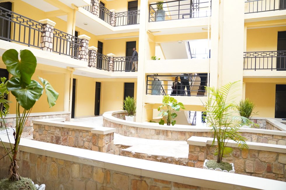 A view of Hope House, a hostel in Nyabugogo, the Gasabo district of the capital city Kigali, in Rwanda. Plans to send asylum seekers to Rwanda from the UK are anticipated to initially see them taken to Hope House. Picture date: Thursday April 14, 2022.