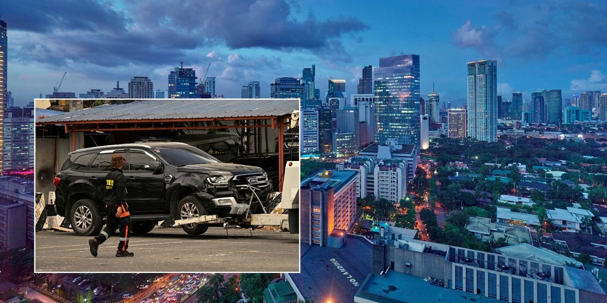 NextImg:Travel warning: Tourists travelling to the Philippines issued warning after two killed in airport car crash