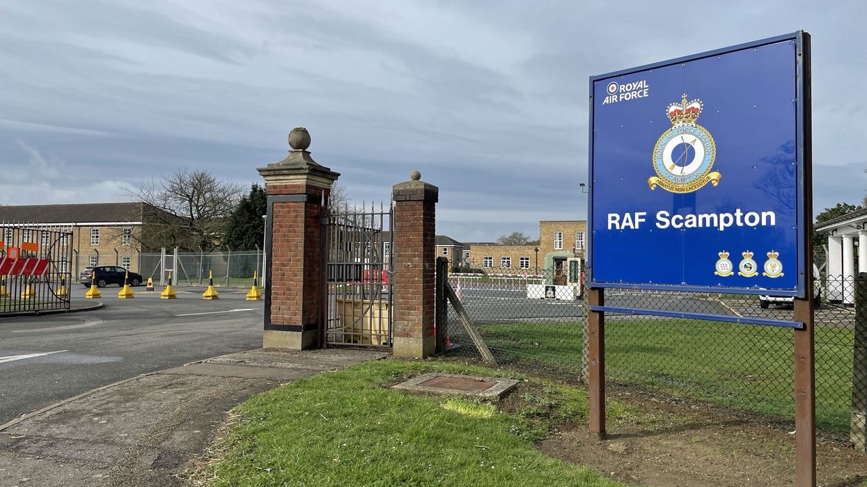 A view of RAF Scampton