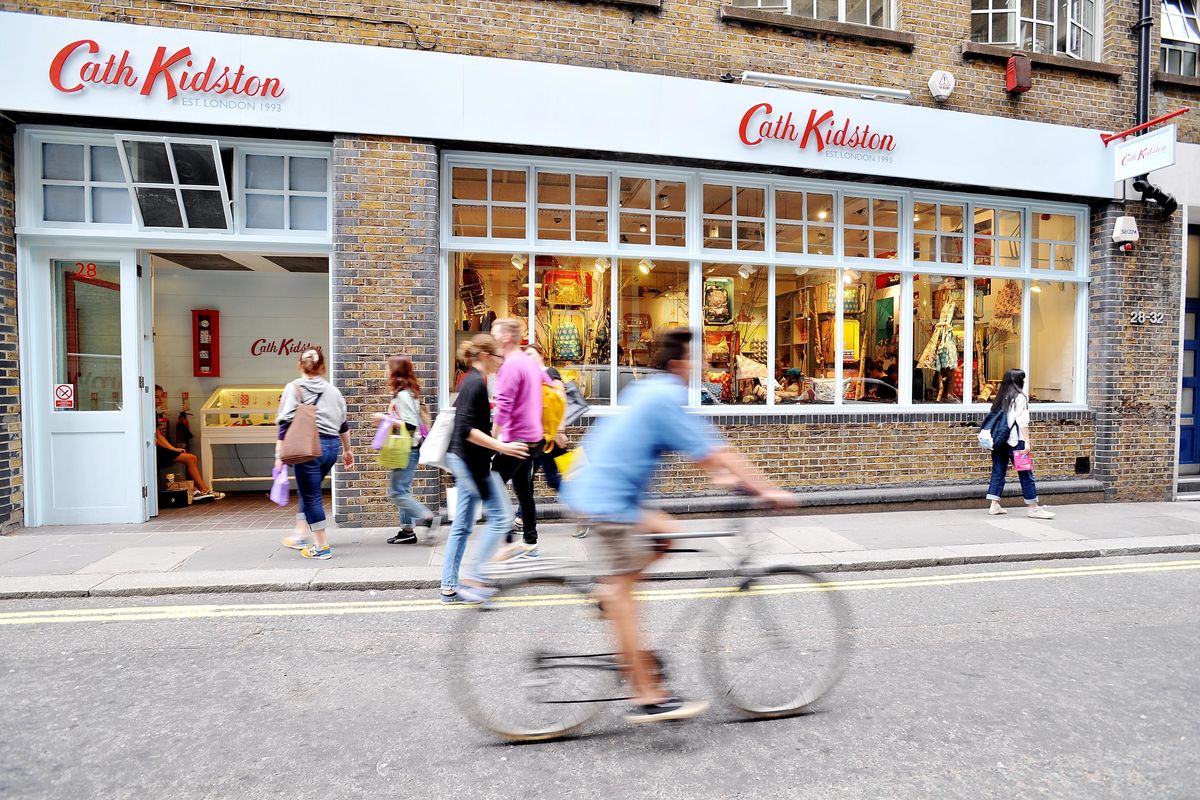A view of the Cath Kidston store in Shelton Street, Covent Garden, London