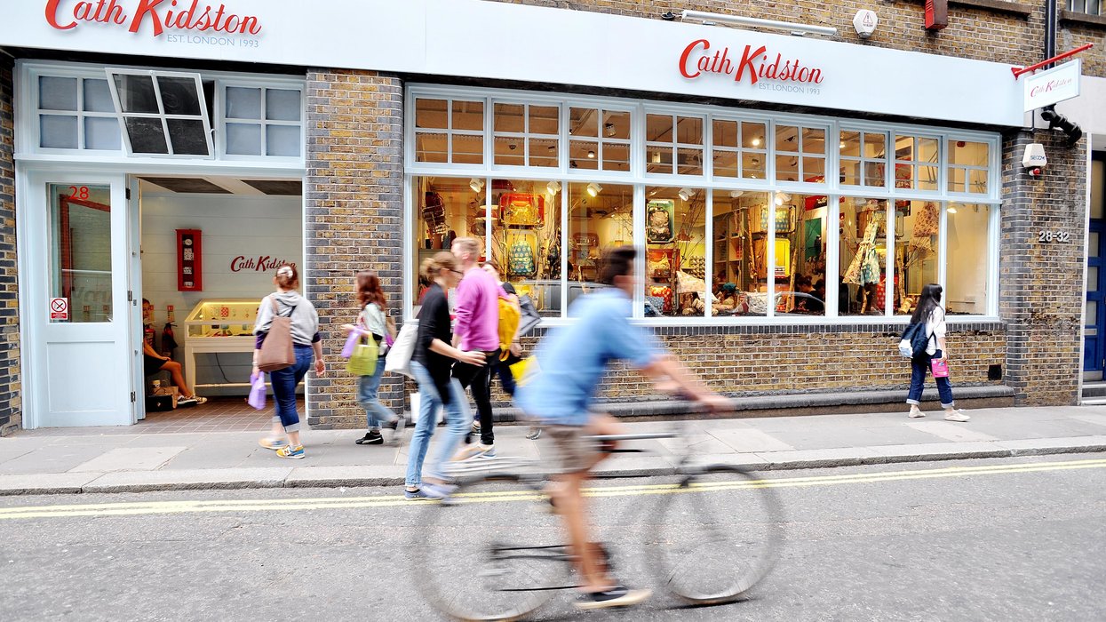 A view of the Cath Kidston store in Shelton Street, Covent Garden, London