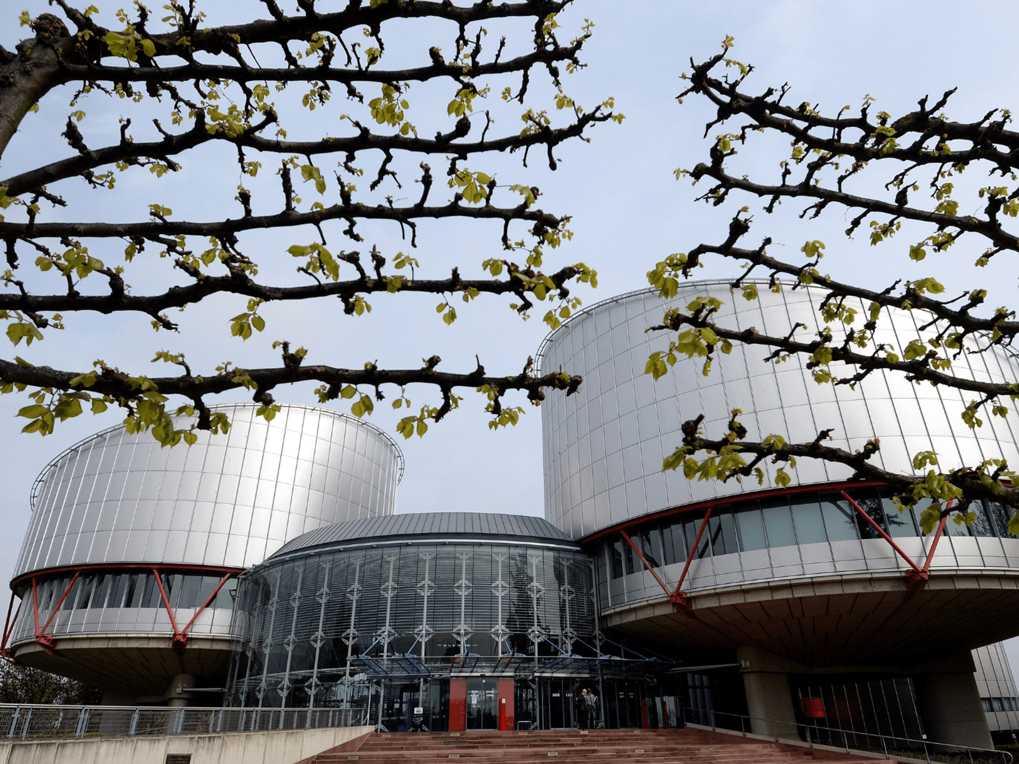 A view of the European Court of Human Rights (ECHR) building
