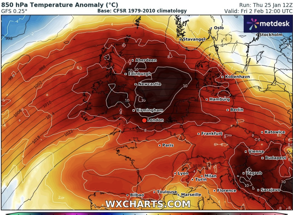 A weather chart