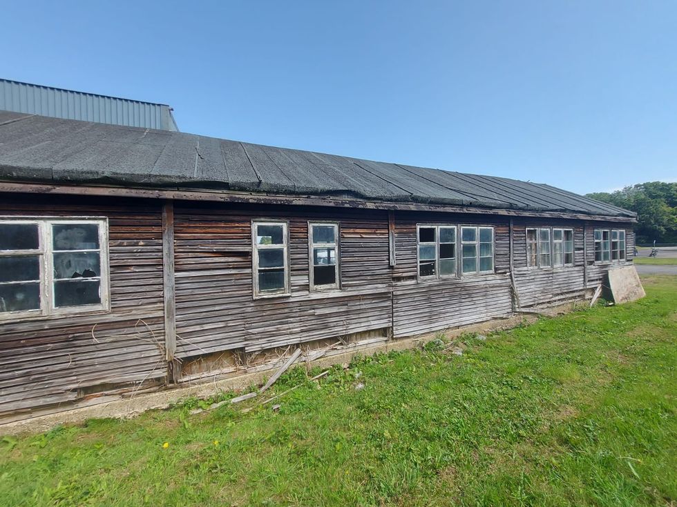 A wooden hut used by Battle of Britain heroes