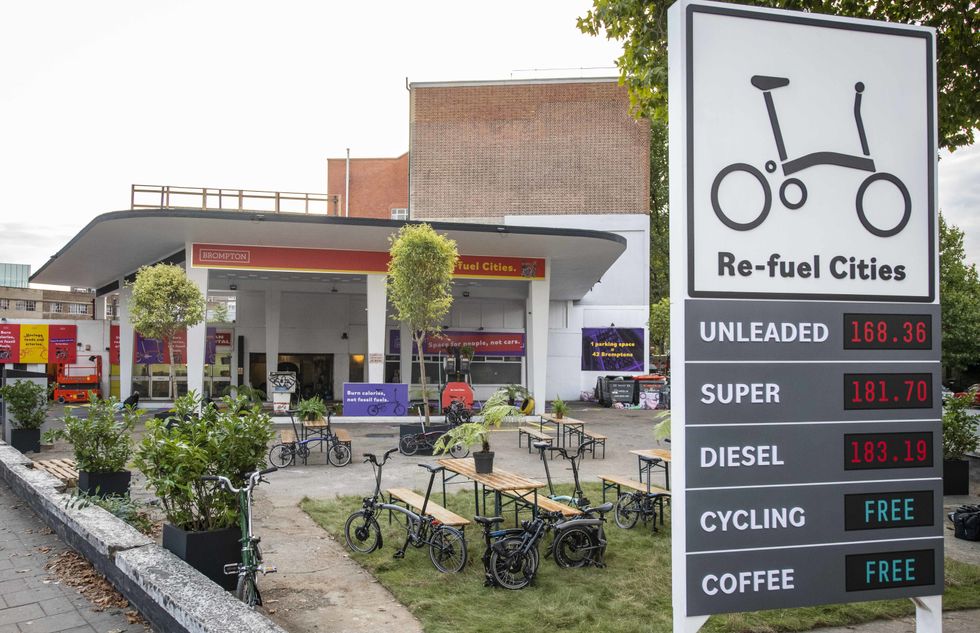 A World Car Free Day celebration in London