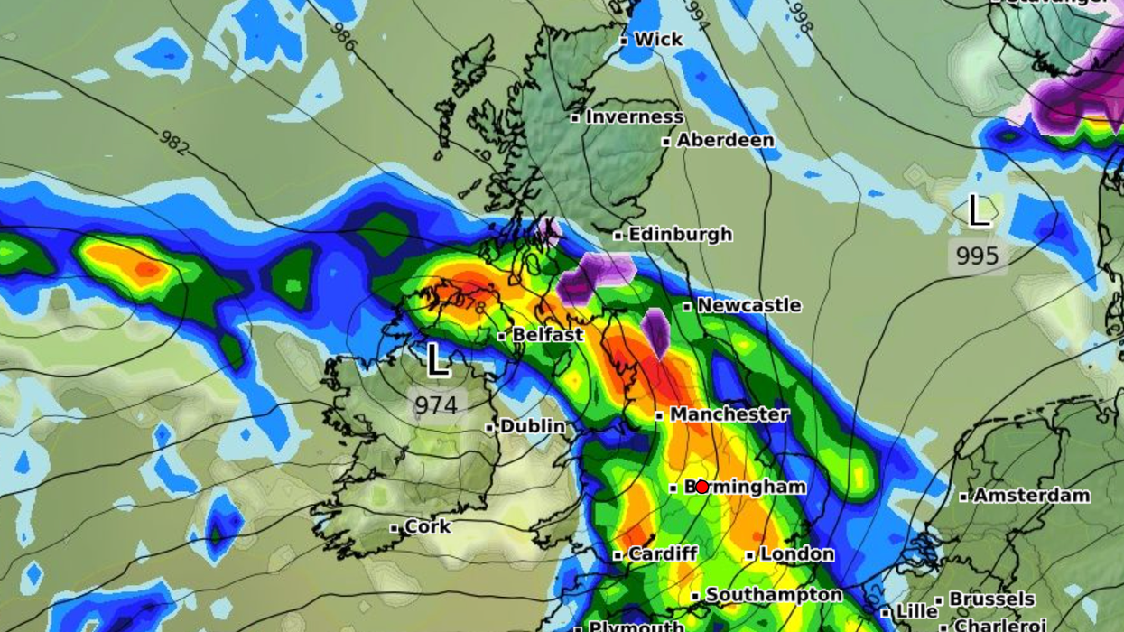 Met Office issues weather warning for rain as forecaster warns of flooding following heavy downpours