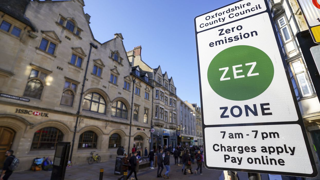 A Zero Emission Zone sign
