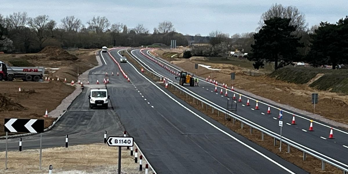 Thousands of drivers return to new £100m road as key route reopens with 40mph speed limits Thousands of drivers return to new £100m road as key route reopens with 40mph speed limits