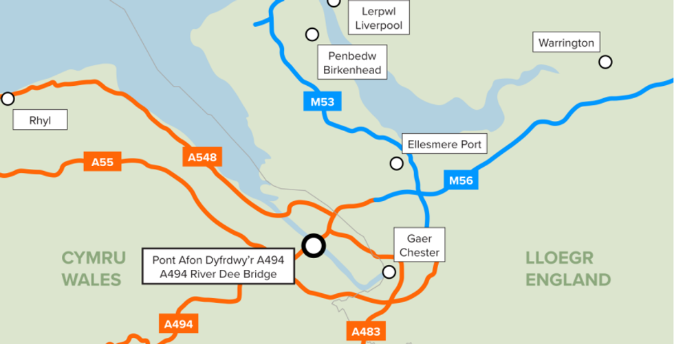 A494 bridge repair project