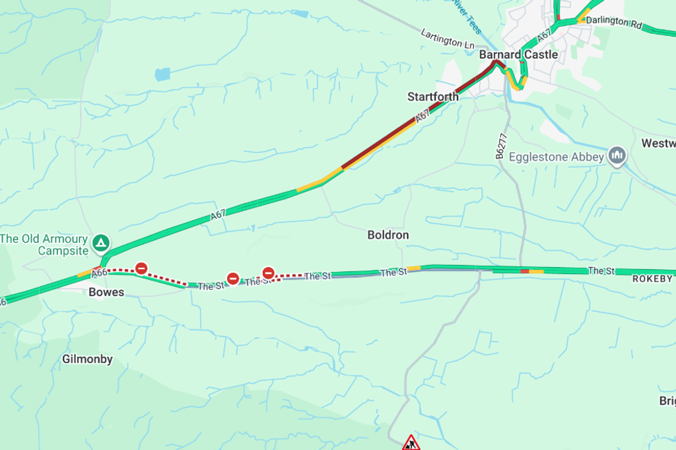 AA traffic maps
