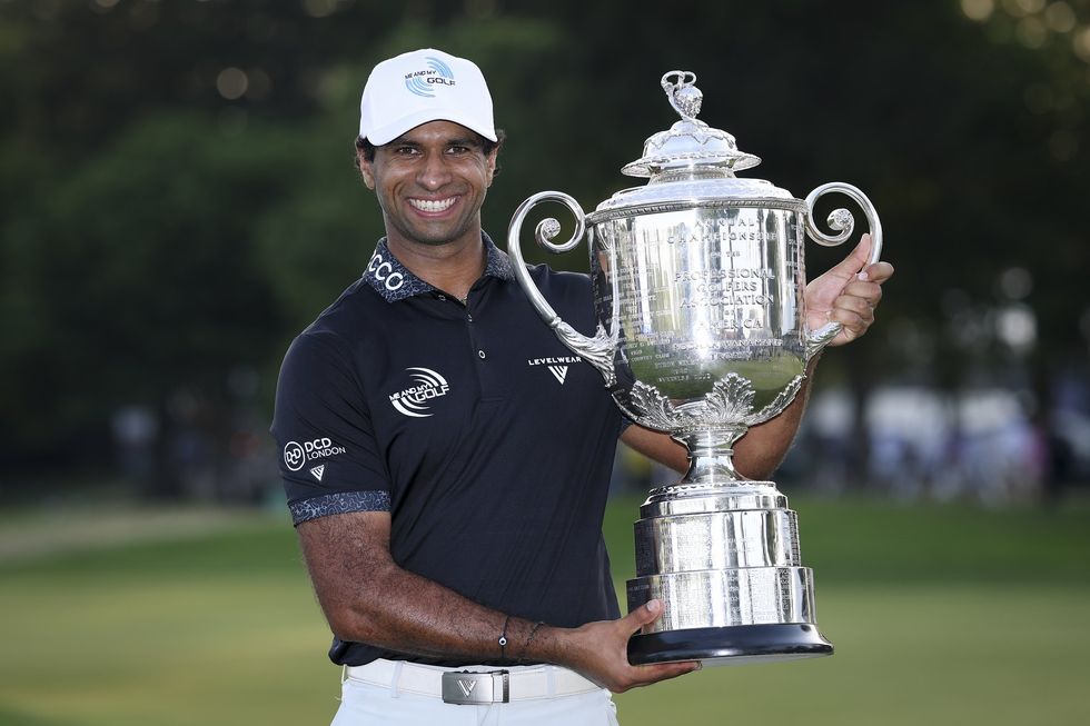 Aaron Rai has become the first English golfer to win the PGA Championship since 1919